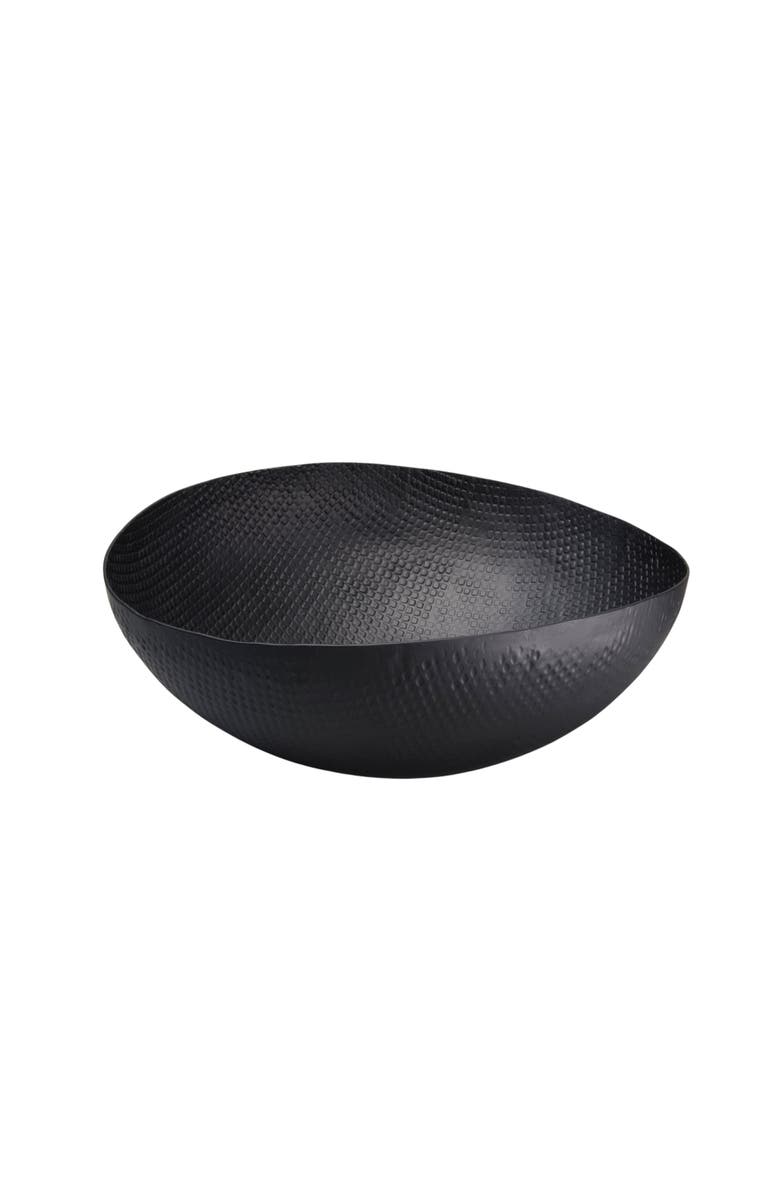 Be Home Wallis Aluminum Bowl, Main, color, Black