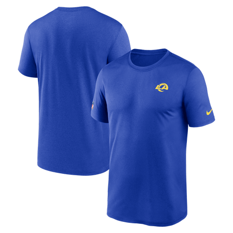 Men's Nike Royal Los Angeles Rams Sideline Legend Small Logo Dri-FIT T-Shirt