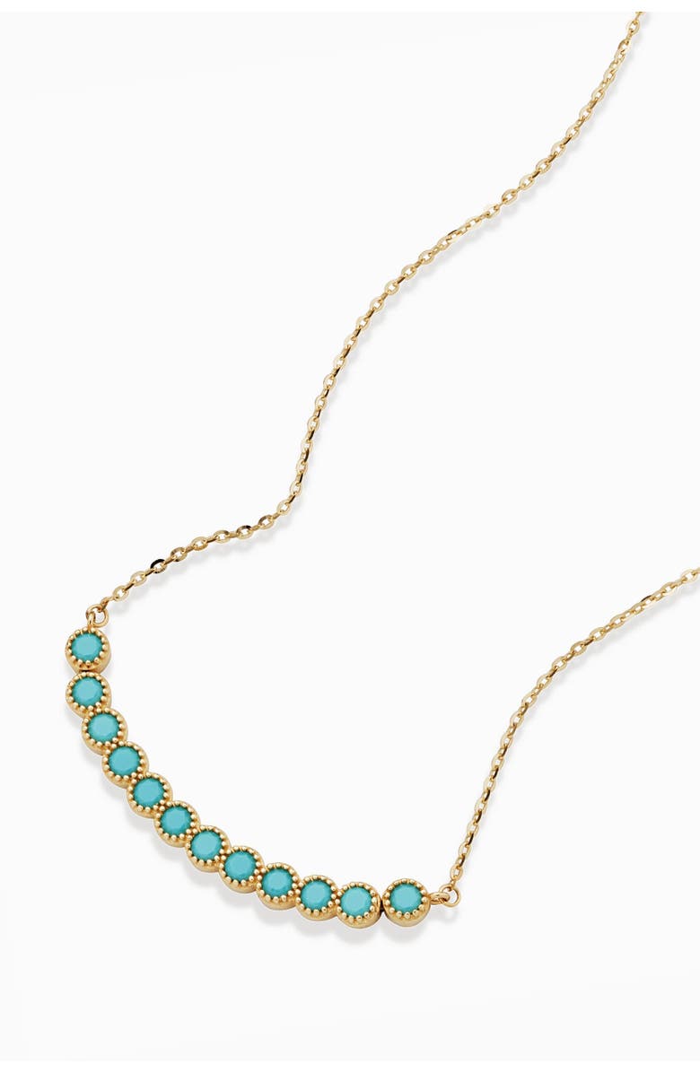 Oradina 14K Yellow Gold Oasis Pendant Necklace, Alternate, color, Yellow Gold