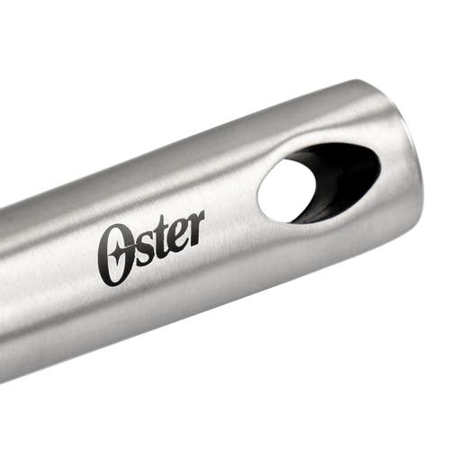 Oster Baldwyn Kitchen Peeler With Stainless Steel Handle In Silver