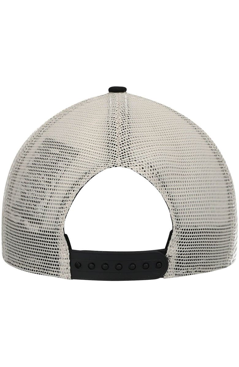 New Era Men's New Era Black Atlanta United FC Casual Scarf Classic Trucker Snapback Hat, Alternate, color,