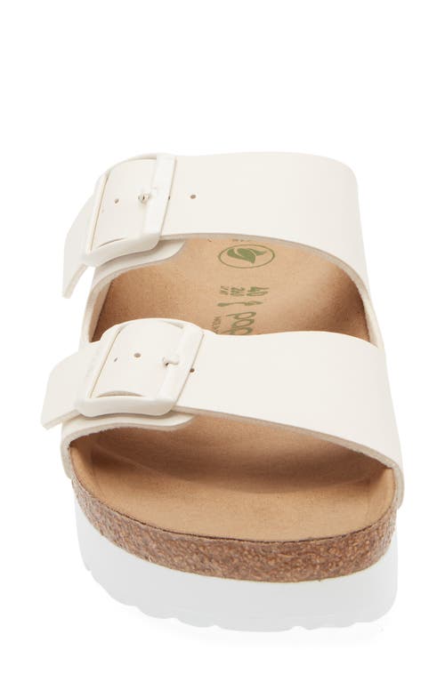Birkenstock Florida Iii Pap Flex Platform Sandals In Eggshell
