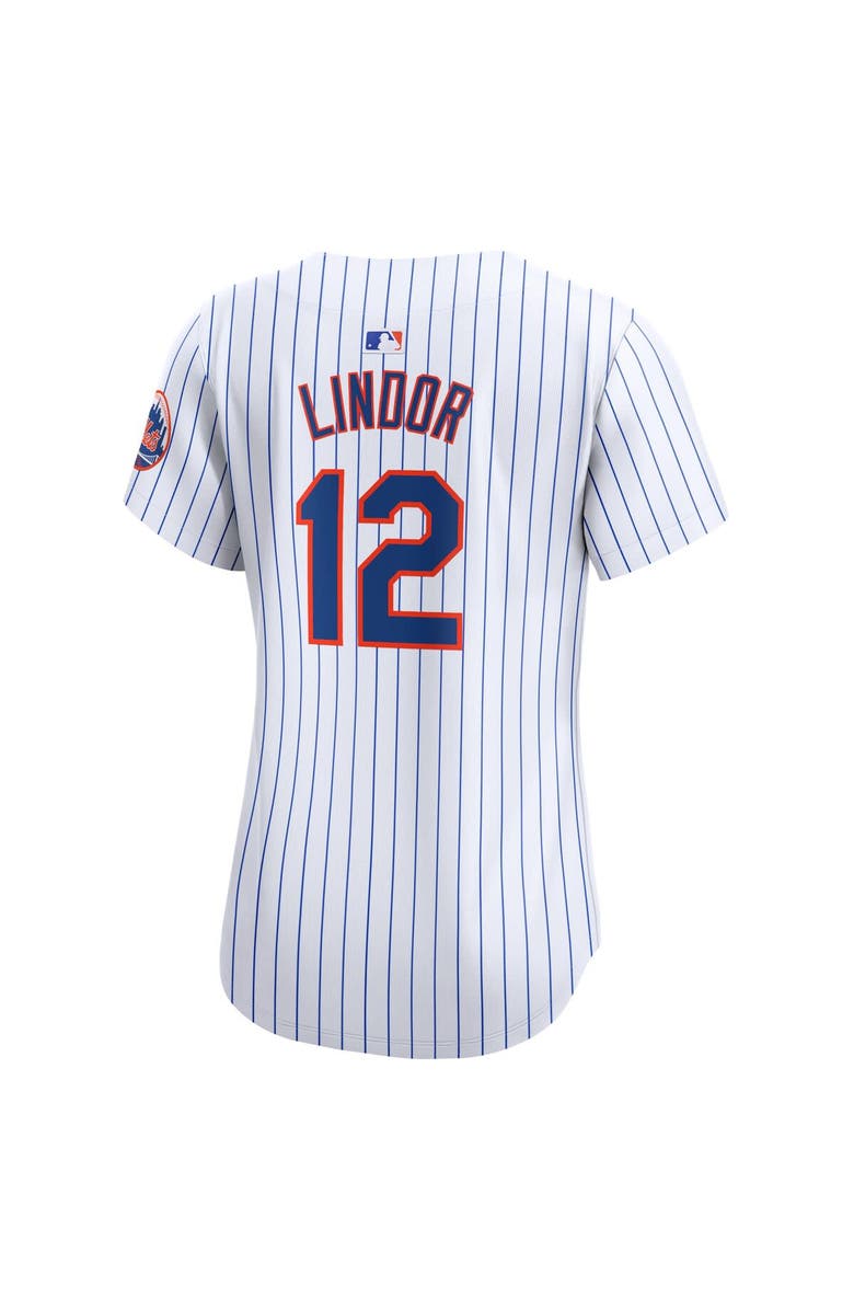 Nike Women's Nike Francisco Lindor White New York Mets Home Limited Player Jersey, Alternate, color, 