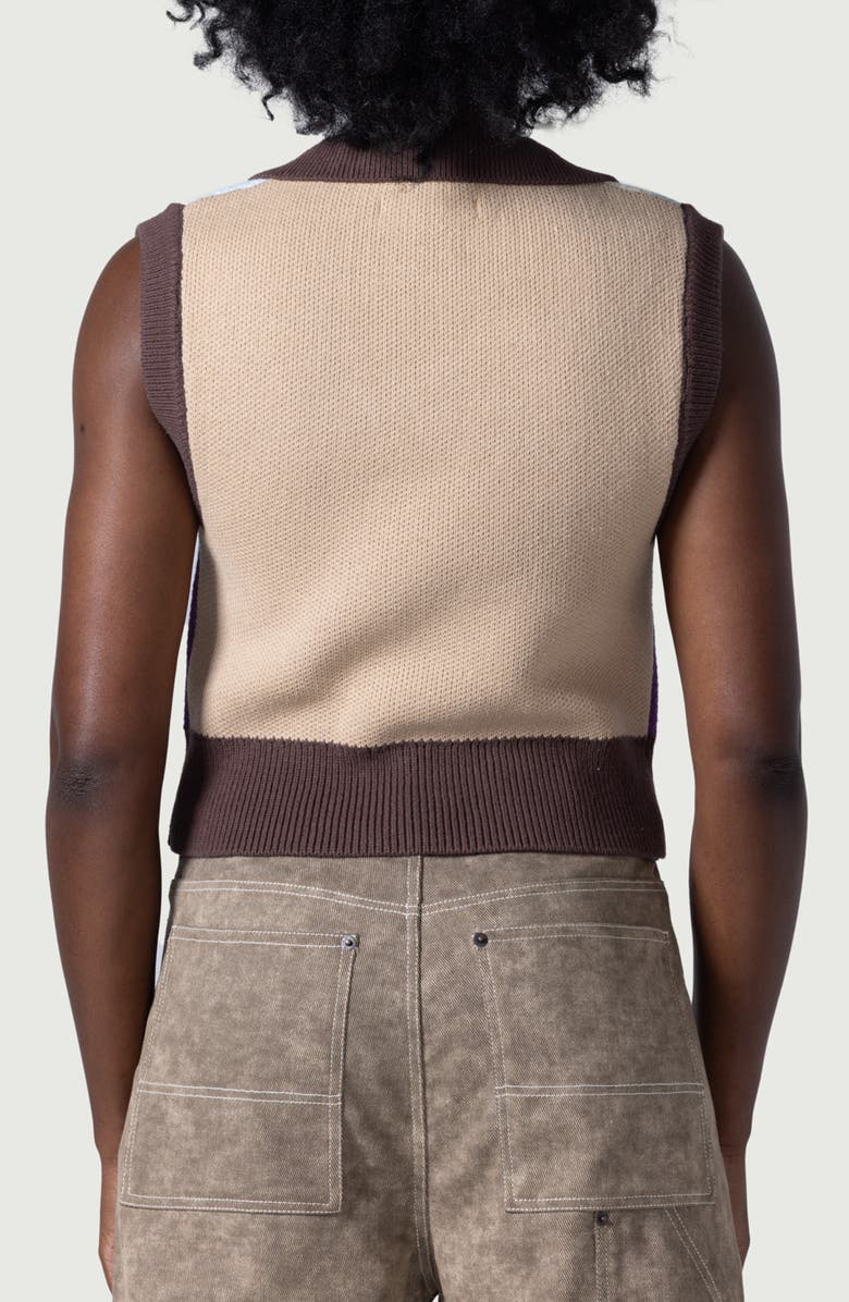 HONOR THE GIFT Collared Cotton Sweater Vest, Alternate, color, 