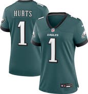 Nike Women's Nike Jalen Hurts Midnight Green Philadelphia Eagles Team Game Jersey