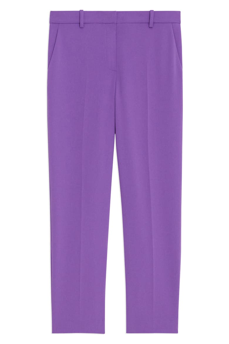 Tailored Ankle Trousers, Alternate, color, BRIGHT PEONY
