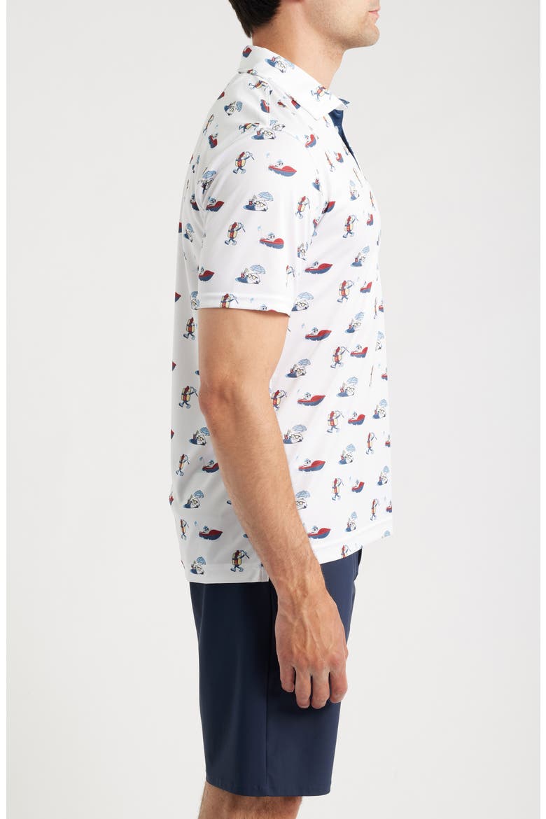 Compass Polo, Alternate, color, WHITE