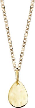 Monica Vinader Mini Petal Teardrop Pendant Charm