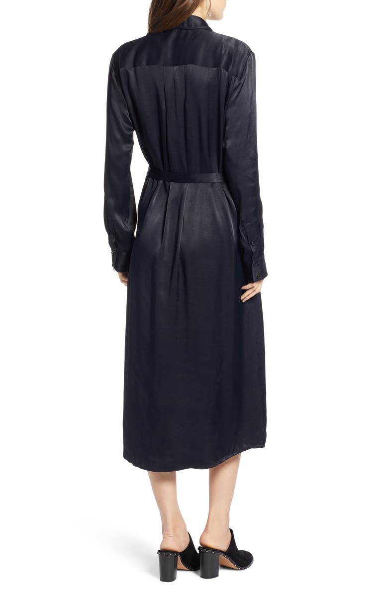Treasure & Bond Midi Shirtdress, Alternate, color,