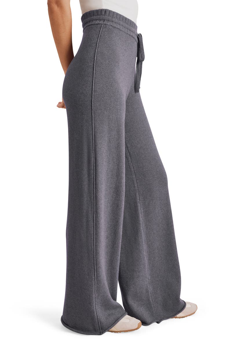 Haven Tie Waist Sweater Pants, Alternate, color, ASH NAVY