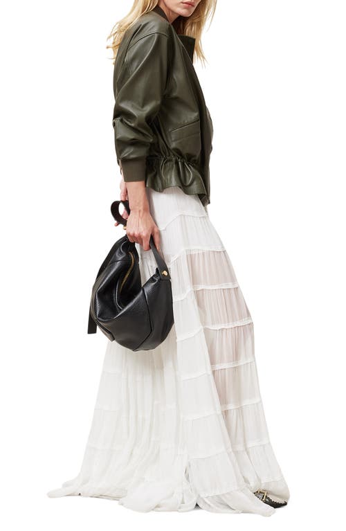 Shop Allsaints Madea Leather Shoulder Bag