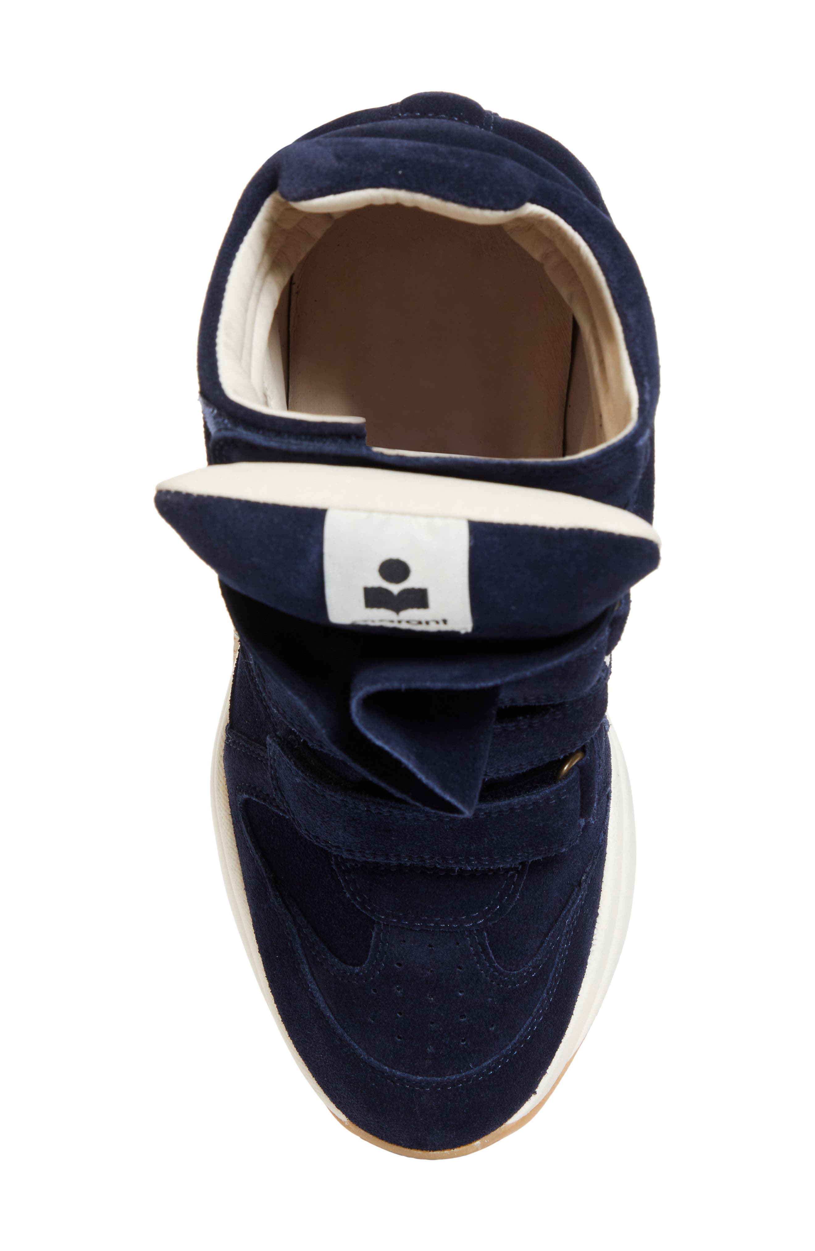 Balskee Wedge Sneaker, Alternate, color, DARK MIDNIGHT/ CHALK