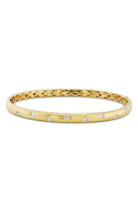 Diamond Bangle Bracelet