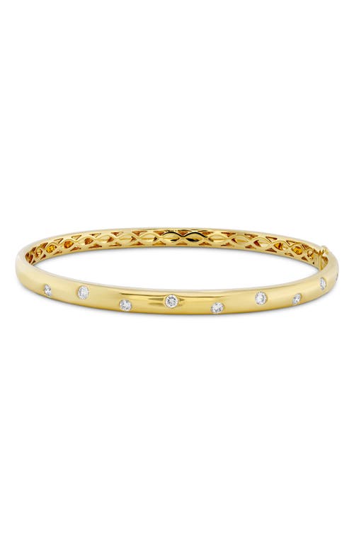 Memoire Mémoire Diamond Bangle Bracelet In Gold
