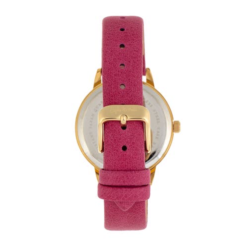 Sophie And Freda Vancouver Quartz Pink Dial Ladies Watch Sf4903 In Pink
