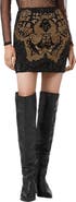 AllSaints Jamilia Embellished Miniskirt