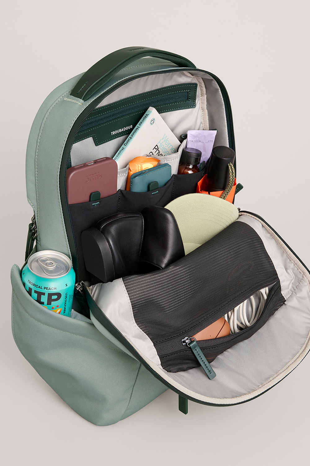 Troubadour Apex Backpack 4.0, Alternate, color, Green Smoke