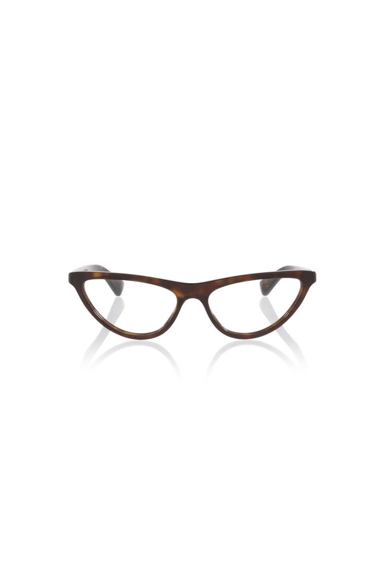 55mm Cat Eye optical glasses, Alternate, color, Tortoise