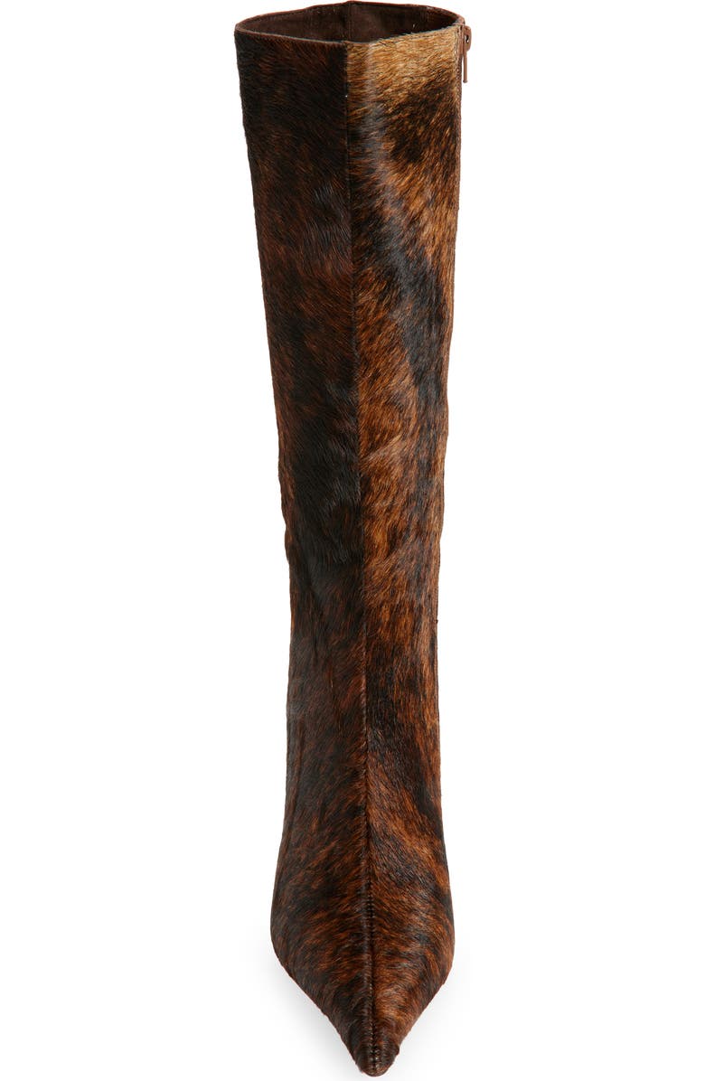 Jeffrey Campbell Darling Pointed Toe Boot, Alternate, color, Black Brown Longhair