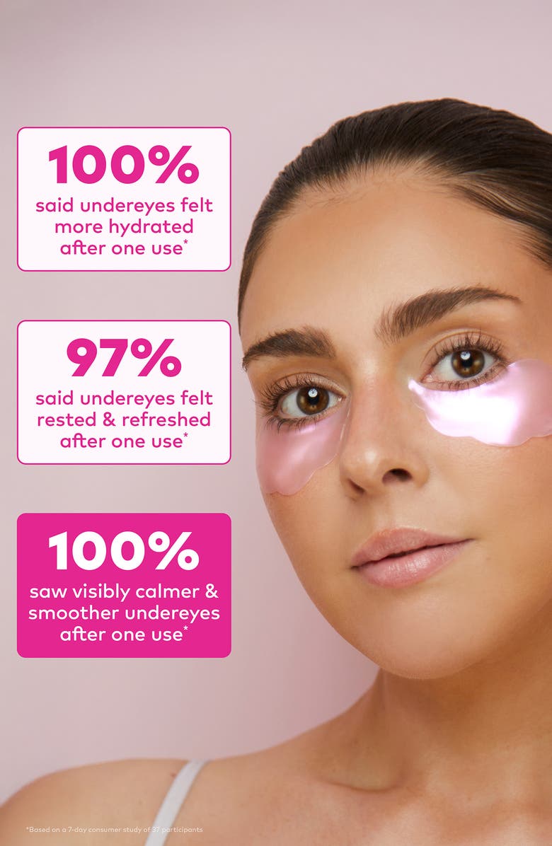 The Original MakeUp Eraser Calming Clouds Cherry Hydrogel Undereye Masks, Alternate, color,