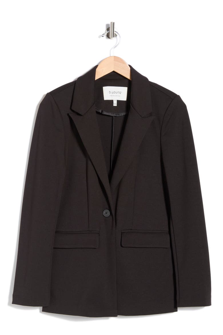 Byrizetta Blazer, Alternate, color, BLACK