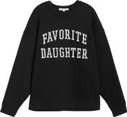 Favorite Daughter The Collegiate Embroidered Graphic Sweatshirt