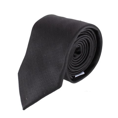 Etched Herringbone Twist Necktie