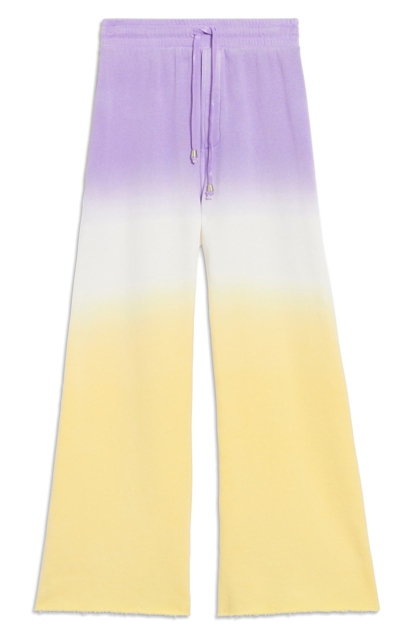 SANDRO Darcy Tie Waist Wide Leg Pants