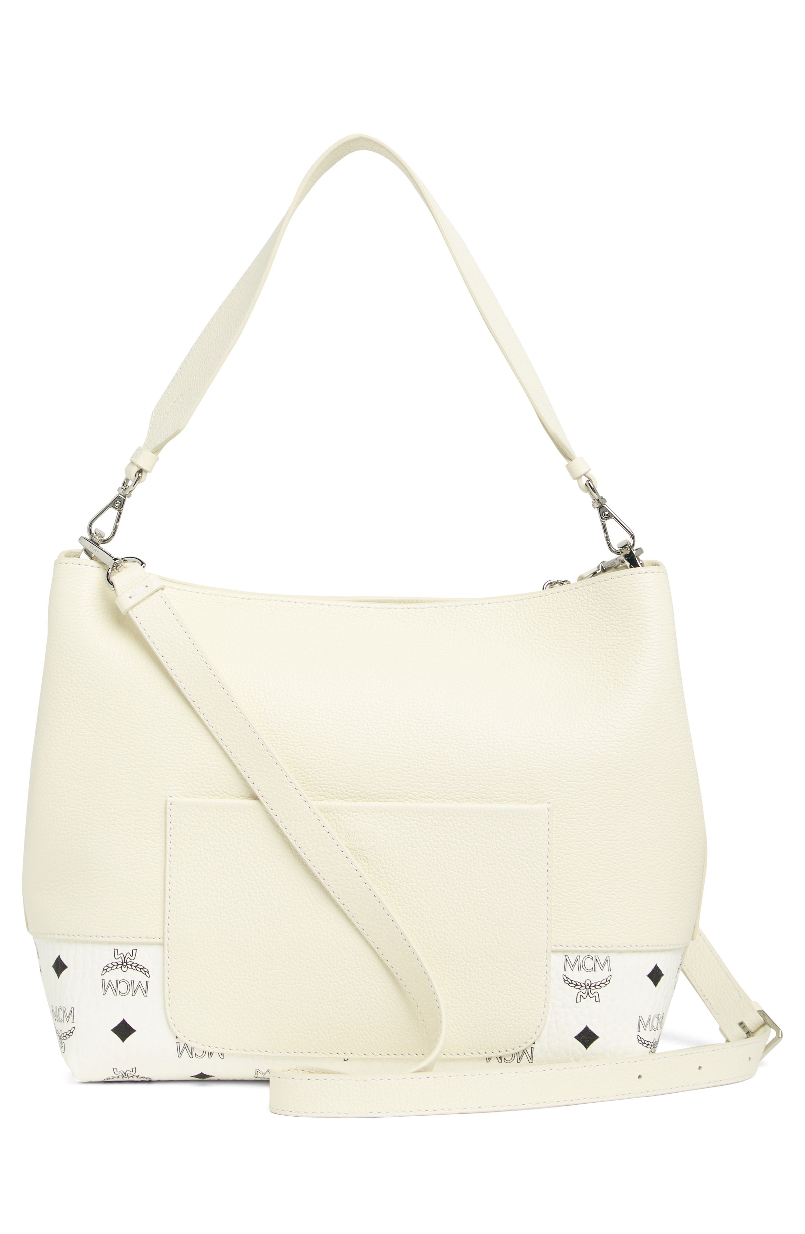 MCM Anni Medium Hobo Bag, Alternate, color, 