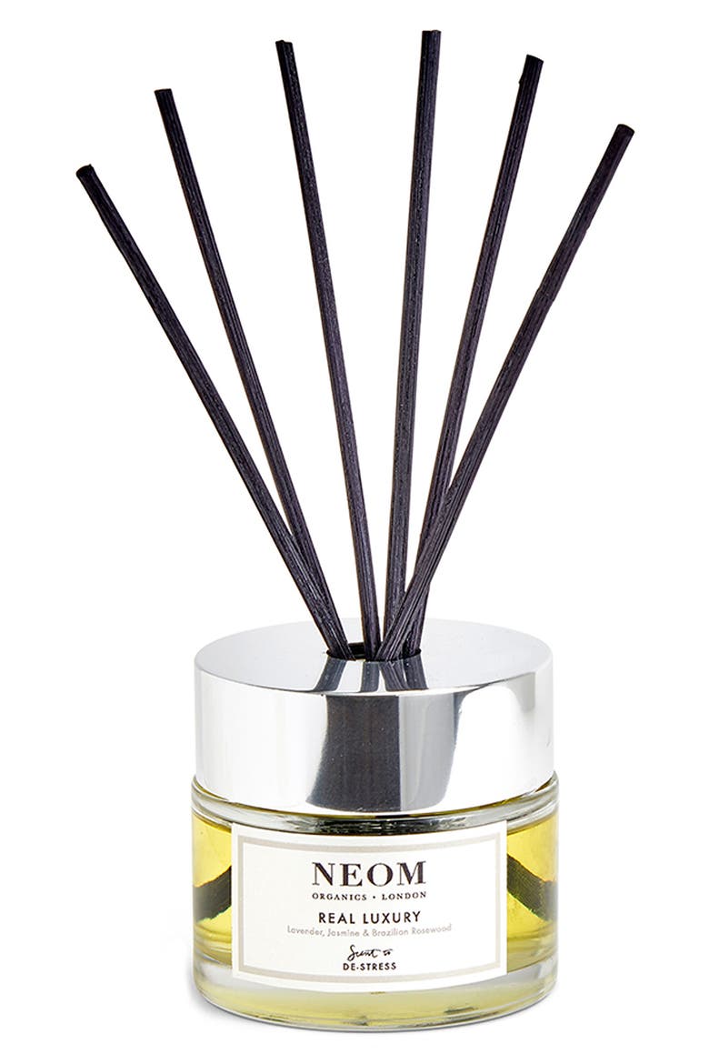 Scent to De-Stress Real Luxury Reed Diffuser, Main, color, NO COLOR