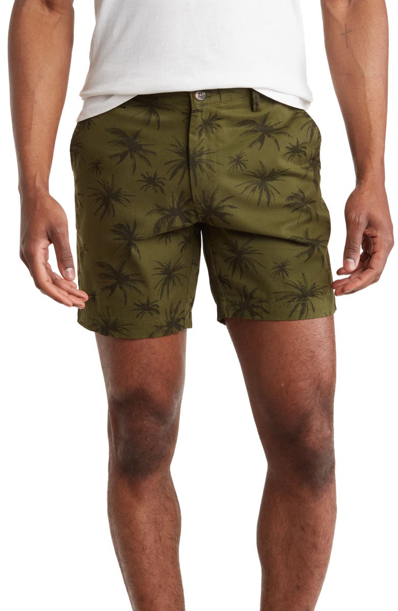 Slate & Stone 7" Cotton Twill Shorts, Main, color,