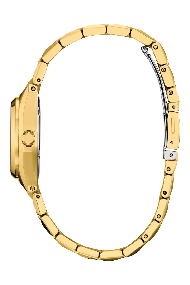 Classic Bracelet Watch, 27mm, Alternate, color, GOLD-TONE BLACK