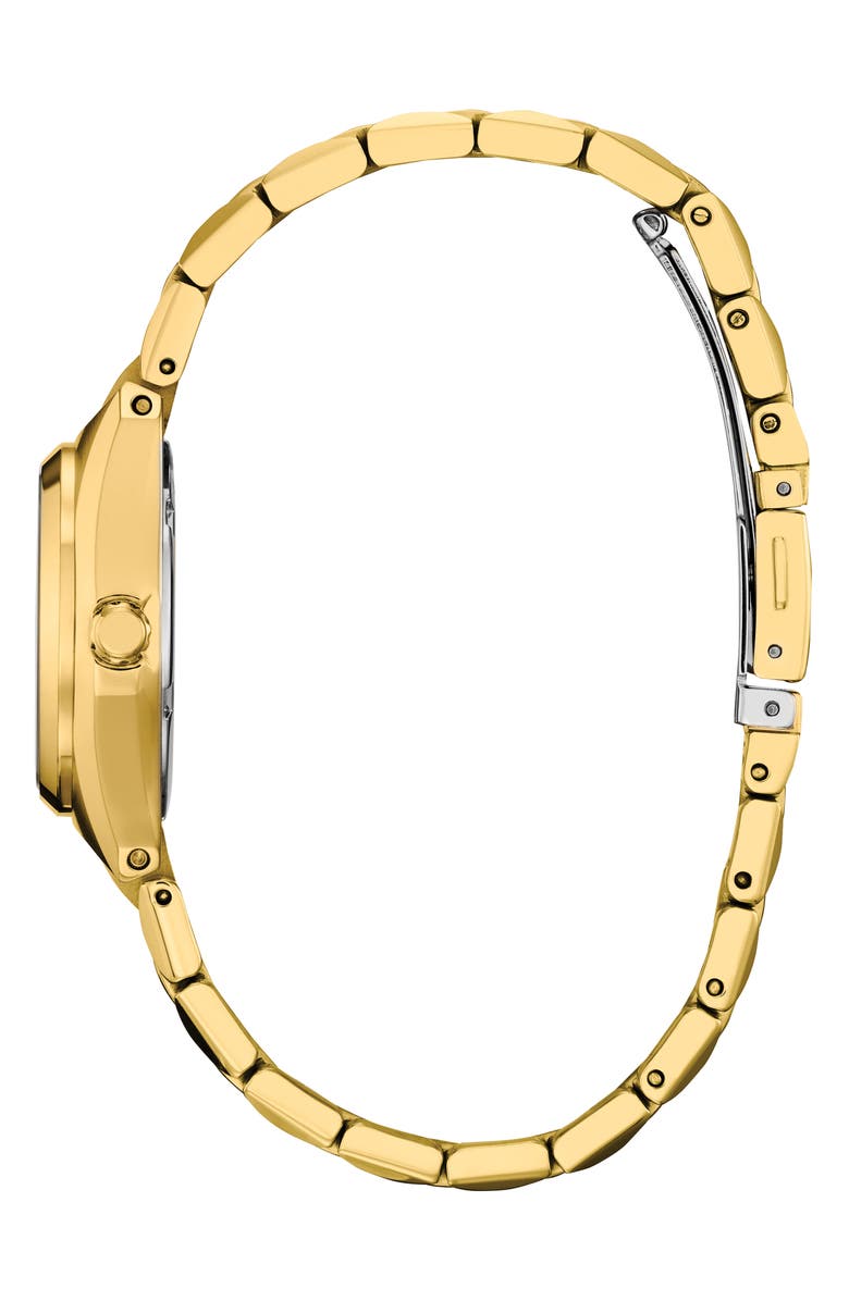 Citizen Classic Bracelet Watch, 27mm, Alternate, color, Gold-Tone Black