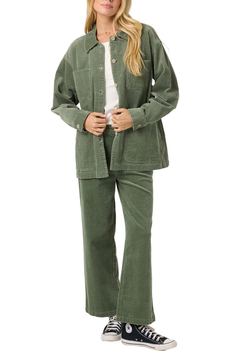 O'Neill Langford Corduroy Shacket, Alternate, color, Sea Spray