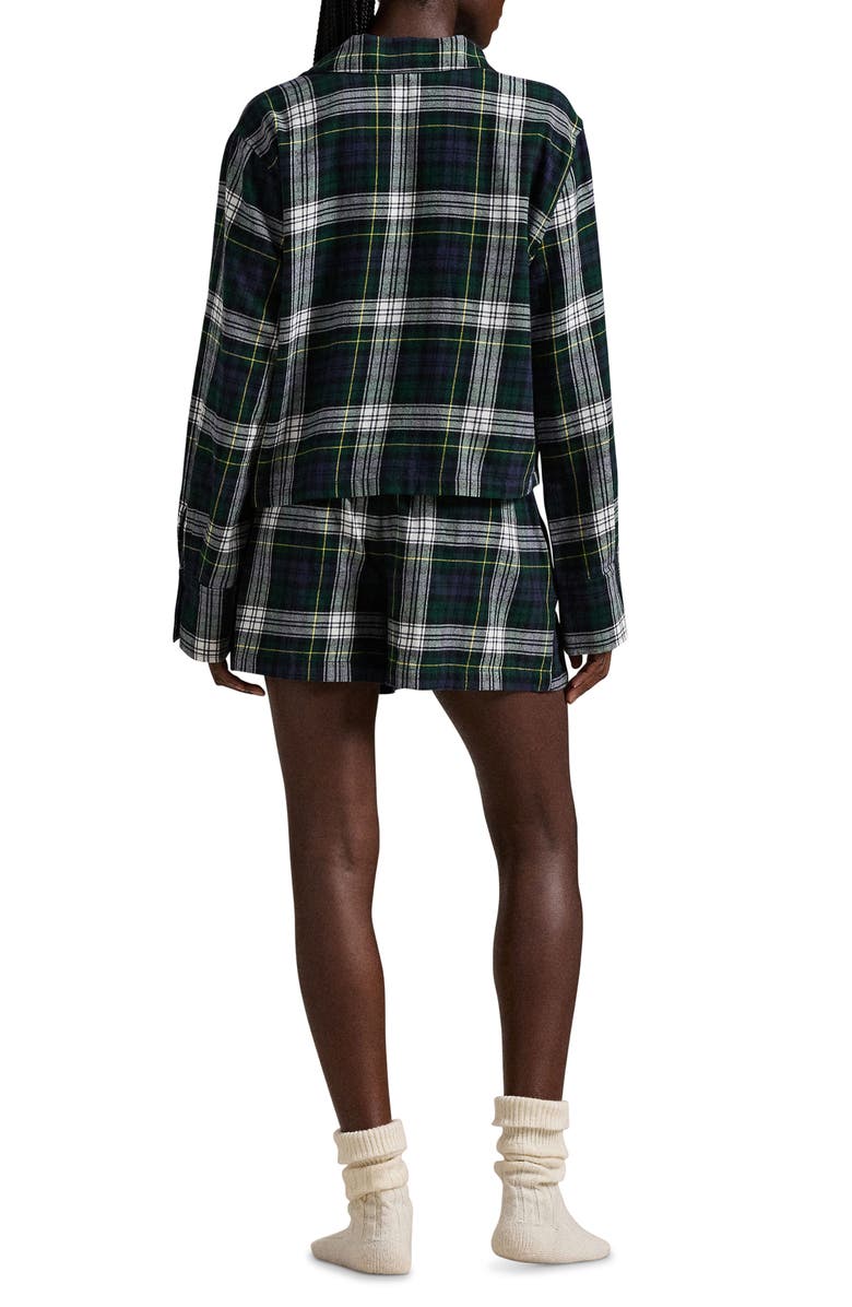 Polo Ralph Lauren Crop Organic Cotton Short Pajamas, Alternate, color, 