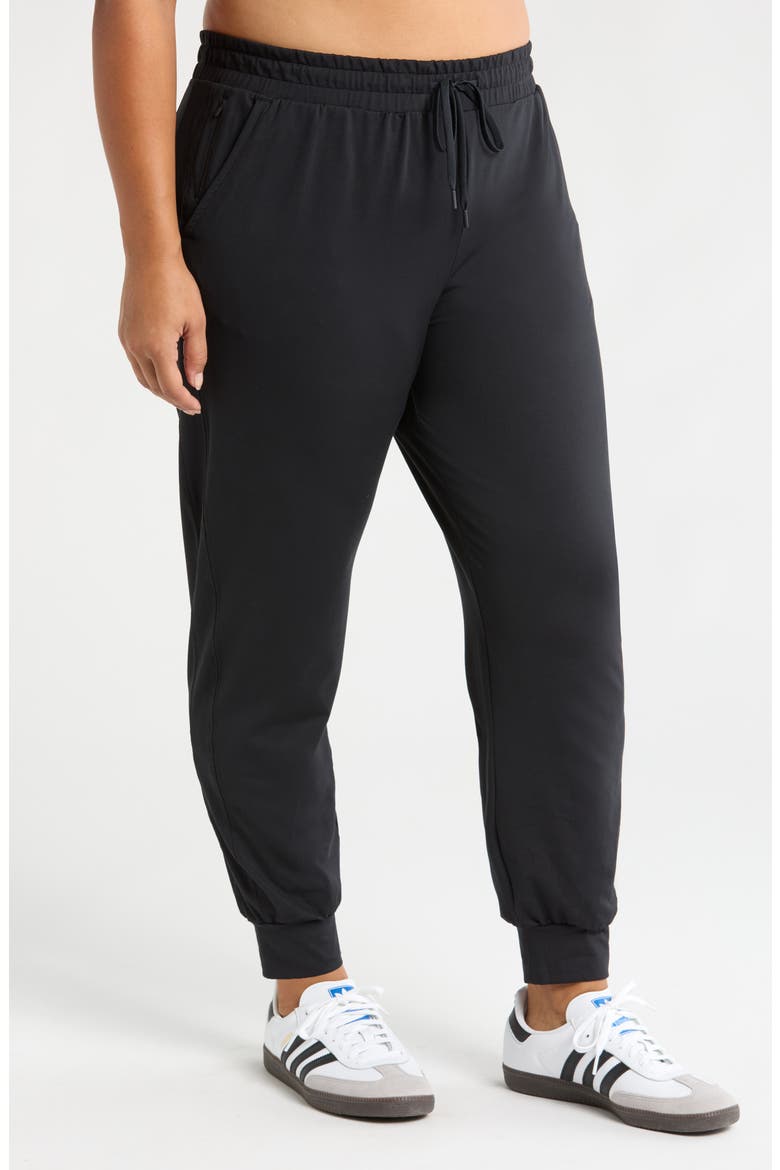 Move In Pocket Joggers, Alternate, color, BLACK