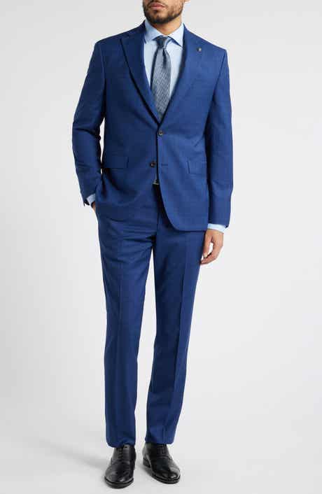 Jack Victor Esprit Plaid Super 110s Wool Suit