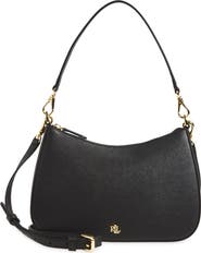 Lauren Ralph Lauren Leather Shoulder Bag