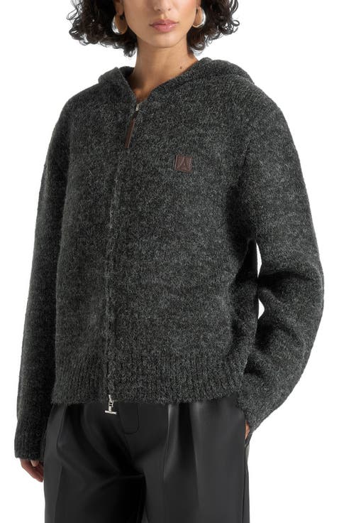 Billie Unisex Brushed Wool Zip Hoodie