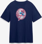 FANATICS Men's Fanatics Navy New York Yankees Vintage Logo Legacy T-Shirt