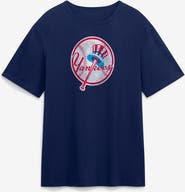 FANATICS Men's Fanatics Navy New York Yankees Vintage Logo Legacy T-Shirt