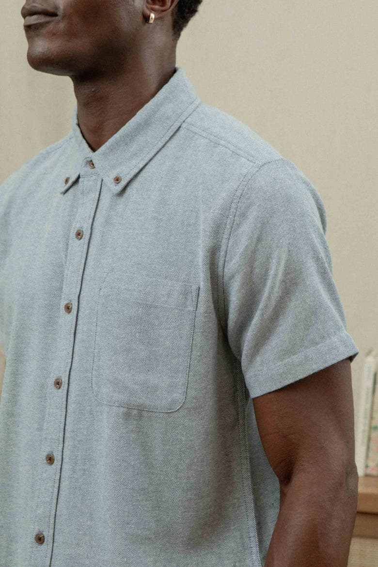 Bryce Shirt, Alternate, color, Denim Twill