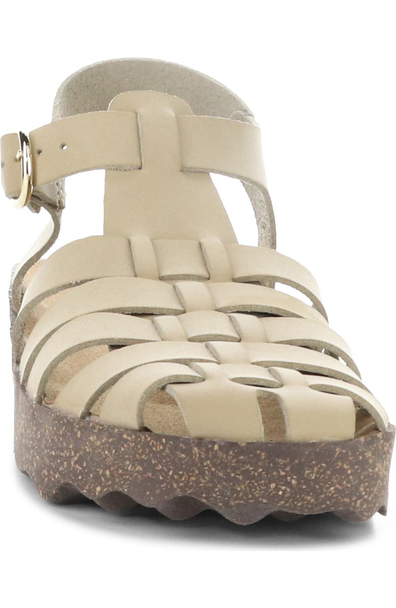 Asportuguesas by Fly London Calix Slingback Fisherman Sandal, Alternate, color, Beige