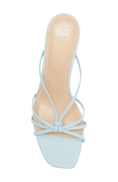 Bp. Karsyn Strappy Slide Sandal In Blue