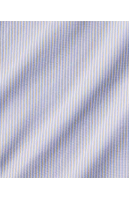 Lands' End Traditional Fit Solid No Iron Supima Pinpoint Buttondown Collar Dress Shirt In White