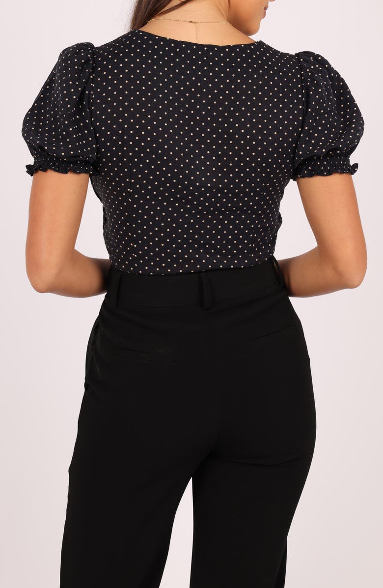 Petal & Pup Noel Sweetheart Neck Top, Alternate, color,