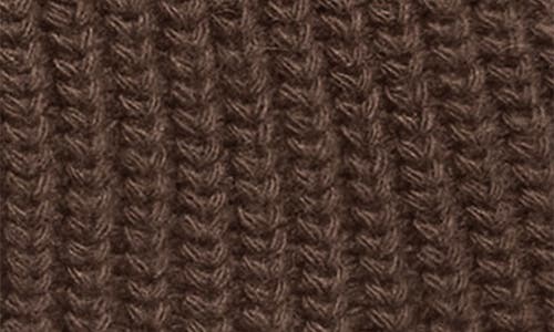 Jacquemus Le Bonnet Espiral Merino Wool Beanie In Brown