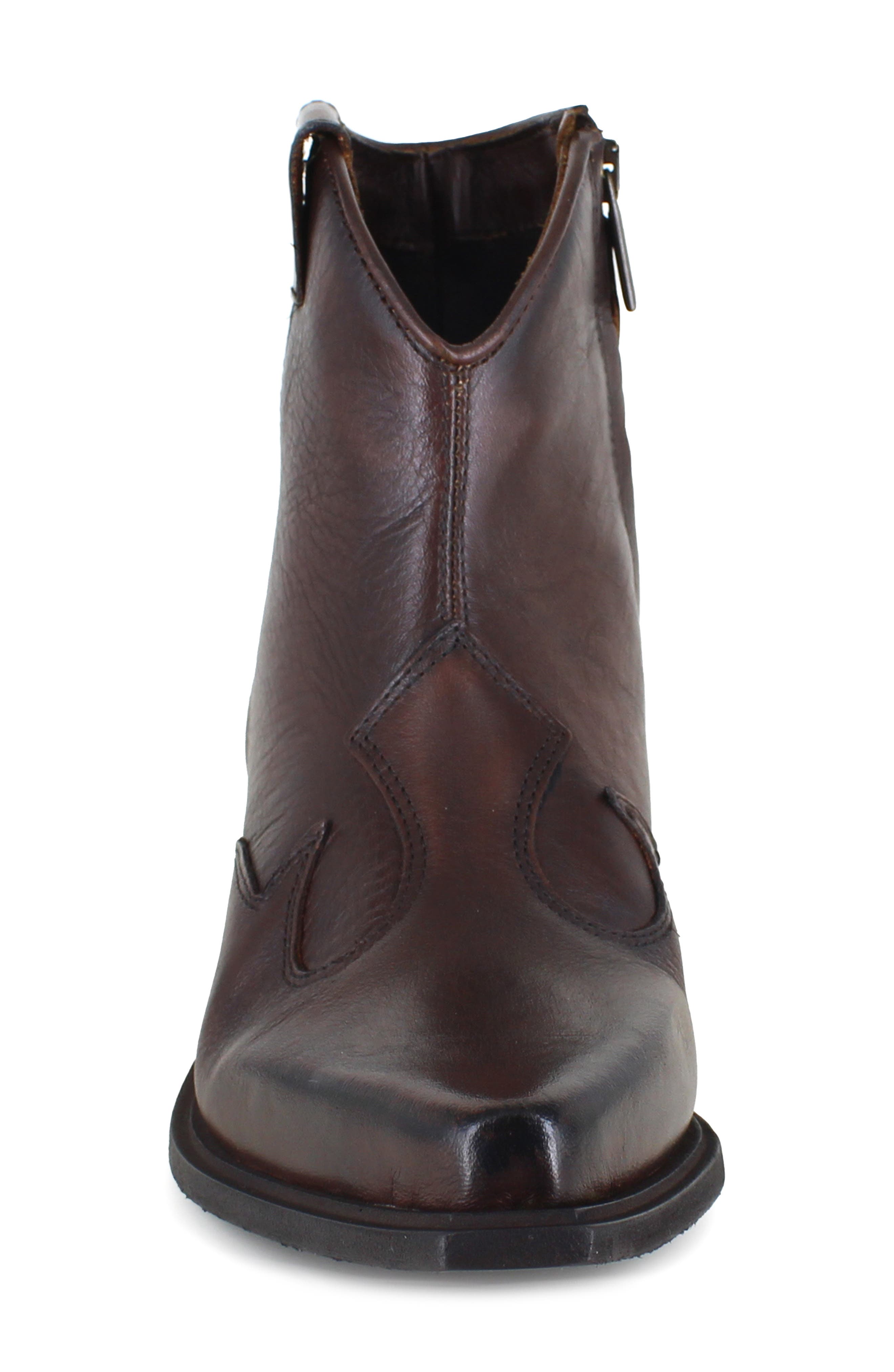 ZIGI Imma Ankle Western Boot, Alternate, color, Tan Leather
