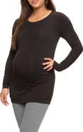 Felina Stretch Cotton & Modal Maternity T-Shirt