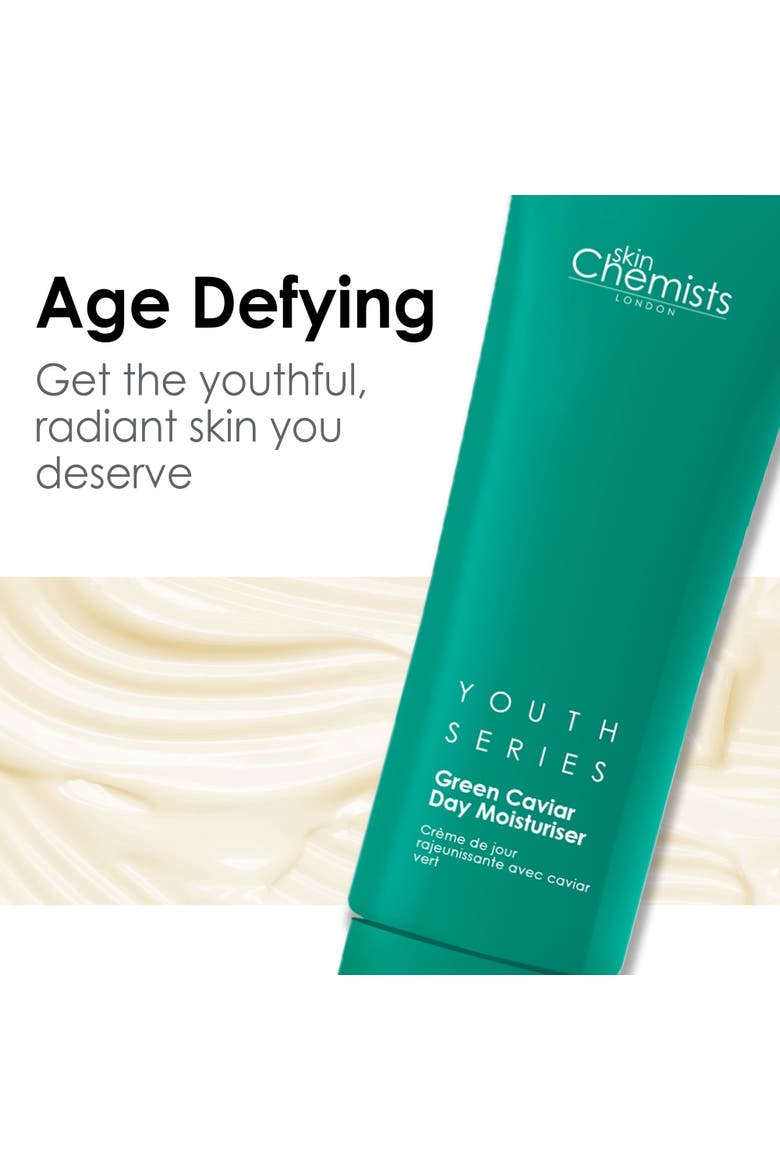 Youth Series Green Caviar Day Moisturiser 30ml for Fine Lines & Wrinkles, Anti-Aging, Alternate, color, White